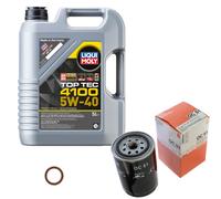 Mahle Filtro Olio 5 L Liqui Moly 5W-40 4100 Top Tec per VW Caddy II Box 1.9 Sdi
