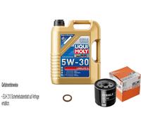 Mahle Filtro Olio 5 L Liqui Moly Longlife III 5W-30 per Opel Frontera B 2.2i