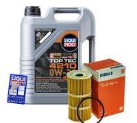 MAHLE Filtro Olio 5 L Liqui Moly Top Tec 4210 0W-30 Per Nissan NP300