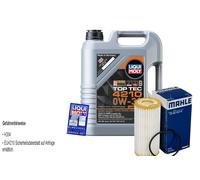 MAHLE Filtro Olio 5 L Liqui Moly Top Tec 4210 0W-30 Per VW Golf VII 2.0