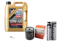 Mahle Filtro Olio 5L Liqui Moly 10W-40 Scorrevolezza per Mazda 5 2.0 1.8 MZR 6