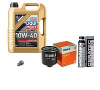 Mahle Filtro Olio 5L Liqui Moly 10W-40 Scorrevolezza per VW Golf IV 1.4 16V 1.6