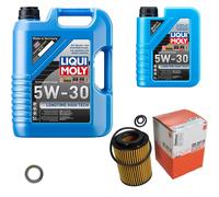 Mahle Filtro Olio 6 L Liqui Moly 5W-30 Longtime Per Honda CR-V III 2.2i-DTEC 4WD