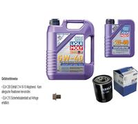 Mahle Filtro Olio 6 L Liqui Moly 5W-40 High-Tech per Nissan Maxima/Maxima