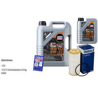 MAHLE Filtro Olio 6 L Liqui Moly Top Tec 4210 0W-30 Per VW Golf VII 2.0