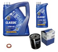 Mahle Filtro Olio 6 L mannol Classic 10W-40 per Nissan Maxima / Maxima Qx IV 3.0