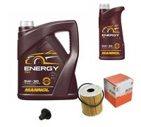 Mahle Filtro Olio 6 L mannol Energia 5W-30 per Mini Cabriolet COOPER S