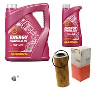 Mahle Filtro Olio 6 L mannol Formula Pd 5W-40 per Alfa Romeo Giulietta 1.8