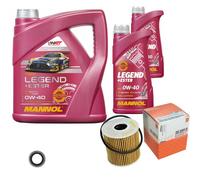 MAHLE Filtro Olio 6 L MANNOL Legend+Ester 0W-40 Per MINI Mini Cooper One Peugeot