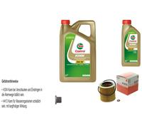 Mahle Filtro Olio 6 L Olio castrol edge FST 5W-30 Ll per BMW 3er 325i 330i Z4