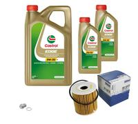 Mahle Filtro Olio 7 L Castrol 5W-30 M per Volvo V70 I 2.4 2.5 Turbo AWD V40