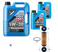 MAHLE Filtro Olio 7 L Liqui Moly 5W-30 Longtime Per BMW 5er Touring 530d xDrive