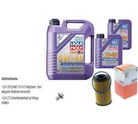 MAHLE Filtro Olio 7 L LIQUI MOLY 5W-40 High Tech Per Alfa Romeo Brera 3.2 159