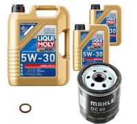 Mahle Filtro Olio 7 L Liqui Moly Longlife III 5W-30 Per Opel Frontera B 2.2I