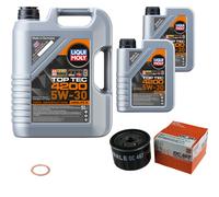 Mahle Filtro Olio 7 L Liqui Moly Top Tec 4200 5W-30 per lada Largus Kombi 19 II