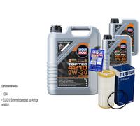 MAHLE Filtro Olio 7 L Liqui Moly Top Tec 4210 0W-30 Per VW Golf VII 2.0