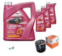 Mahle Filtro Olio 7 L mannol Legend + + Ester 0W-40 per Nissan Pathfinder III