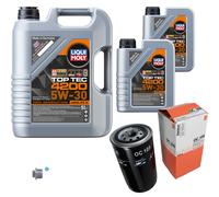 Mahle Filtro Olio 7 L motore Liqui Moly Top Tec 4200 5W-30 per VW Lt 40-55 I