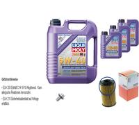 Mahle Filtro Olio 8 L Liqui Moly 5W-40 High Tech Per Alfa Romeo Brera 3.2 159
