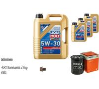 Mahle Filtro Olio 8 L Liqui Moly Longlife III 5W-30 per Nissan Maxima / Qx V