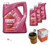 MAHLE Filtro Olio 8 L MANNOL Energy Formula PD 5W-40 Per Honda CR-V III