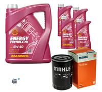 MAHLE Filtro Olio 9 L MANNOL Energy Formula PD 5W-40 Per Audi A6 Avant RS6