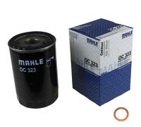 MAHLE Filtro Olio Con Anello Guarnizione Adatto per Jaguar XK8 Convertible X100