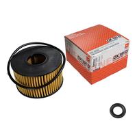 MAHLE Filtro Olio Con Anello Guarnizione per Ford Mondeo III Torneo 2.0 TDCI 2.2
