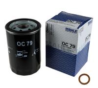 MAHLE Filtro Olio Con Anello Guarnizione per Opel Monza A 3.0 Gse 2.5 E 2.8