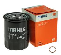 MAHLE Filtro Olio Con Anello Guarnizione per Vauxhall Nova Cc Corsa Mk I 1.5 D
