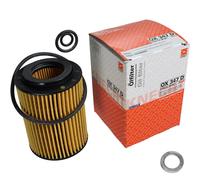 MAHLE Filtro Olio Con Guarnizione per Honda Cr-V III 2.2i-DTEC 4WD 2.2i-CTDI