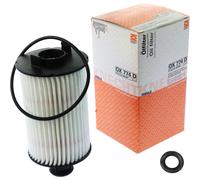 MAHLE Filtro Olio Con Guarnizione per Jaguar F-Tipo Cabriolet 3.0 5.0 AWD 400 Xk