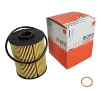 MAHLE Filtro Olio Con Guarnizione per Jeep Grand Cherokee II Wj Wg 3.1 Td 4x4 Ox