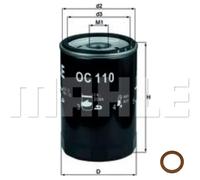 MAHLE Filtro Olio Con Guarnizione per Mercedes-Benz 190 W201 E 1.8 Saloon W124