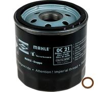MAHLE Filtro Olio Con Guarnizione Per Opel Bedford GT Manta B 58 59 Corsa A CC