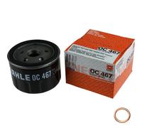 MAHLE Filtro Olio Con Guarnizione per Renault 4 112_1.1 R21_R23_ Fuego 136_