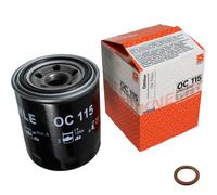 MAHLE Filtro Olio Con Guarnizione Per Vauxhall Vectra 1.7 TD Astravan MK III