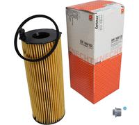 MAHLE Filtro Olio Con Tappo Di Chiusura Per Audi A8 4.2 TDI quattro 4.0