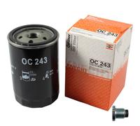 Mahle Filtro Olio Con Vite Di Chiusura Per Citroën C35 Pick-Up CX I 25 D Turbo