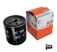 MAHLE Filtro Olio Con Vite di Chiusura per Citroën Cx I Break 25 Tri 2400 Gti Bx