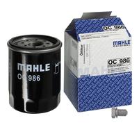 MAHLE Filtro Olio Con Vite Di Chiusura Per Lancia Ypsilon 1.2 Combo Furgone