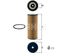 MAHLE Filtro Olio Con Vite Di Chiusura Per Mercedes-Benz GLS 63 4MATIC SL