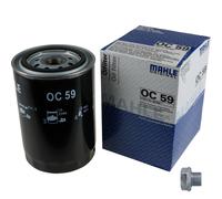 MAHLE Filtro Olio Con Vite Di Chiusura Per Toyota Hilux IV Pick-Up 2.4 D 4WD