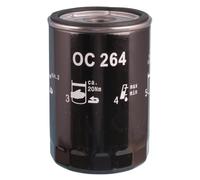 MAHLE Filtro olio Filtro ad avvitamento OC 264 Compatibilità con VW Golf IV Hatchback 1J1 GOLF VI 5K1 Golf V Hatchback 1K1 POLO 9N TOURAN 1T1, 1T2 Transporter V Van 7HA, 7HH, 7EA, 7EH