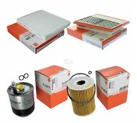 MAHLE Filtro Olio KL 228/2D Interno LA 120 Aria LX 1850/1 OX 380D