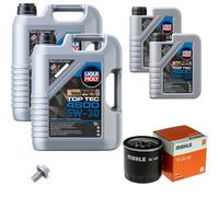 Mahle Filtro Olio Liqui Moly Top Tec 4600 5W-30 12 L Per Chevrolet Corvette