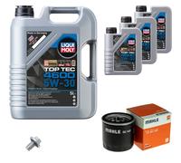 MAHLE Filtro Olio LIQUI MOLY Top Tec 4600 5W-30 8 L Per Opel Karl Insignia A