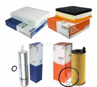 Mahle Filtro Olio OX 404D KL 736/1D Interno LA 742 Aria LX 2077/4