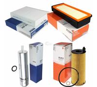 MAHLE Filtro Olio OX 404D KL 736/1D Interno LA 742 Aria LX 2796/1