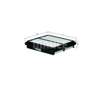 MAHLE Inserto Filtro Aria Adatto A per Daewoo Lanos Chevrolet LX 827